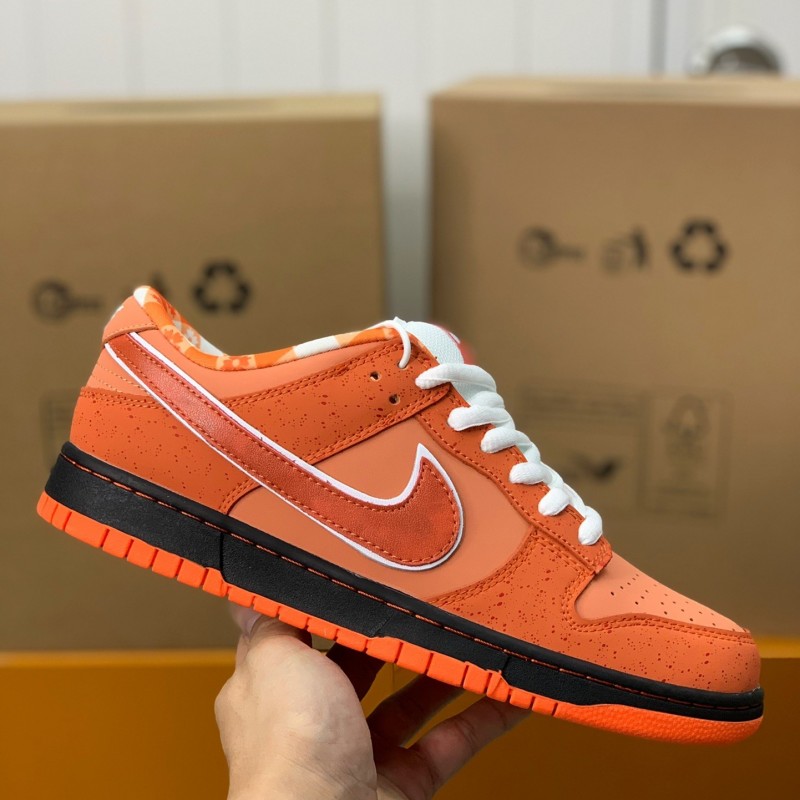 Nike UA Dunk SB Low Orange Lobster Sneakers