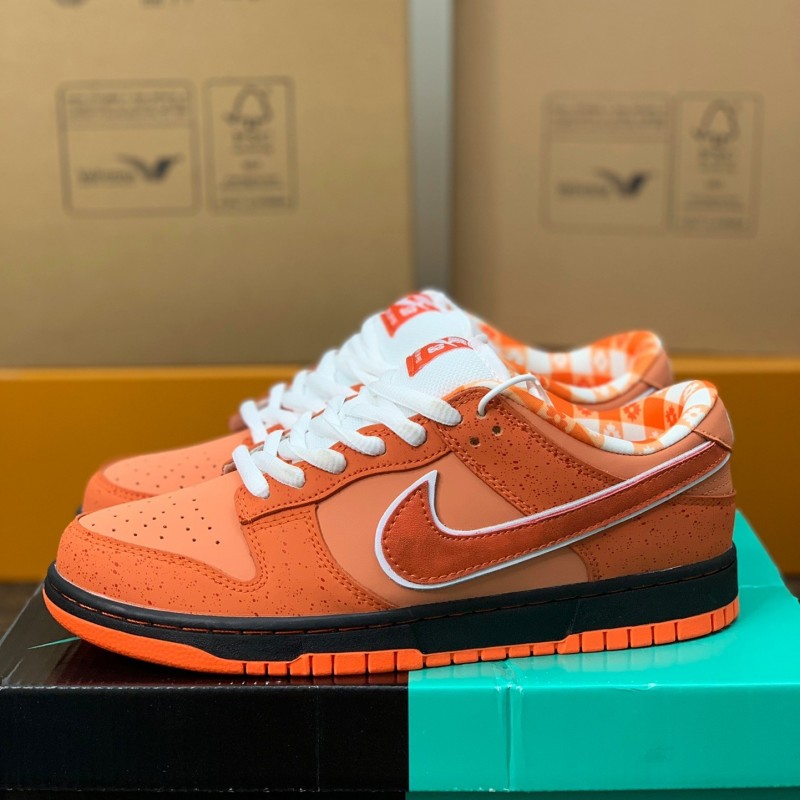 Nike UA Dunk SB Low Orange Lobster Sneakers