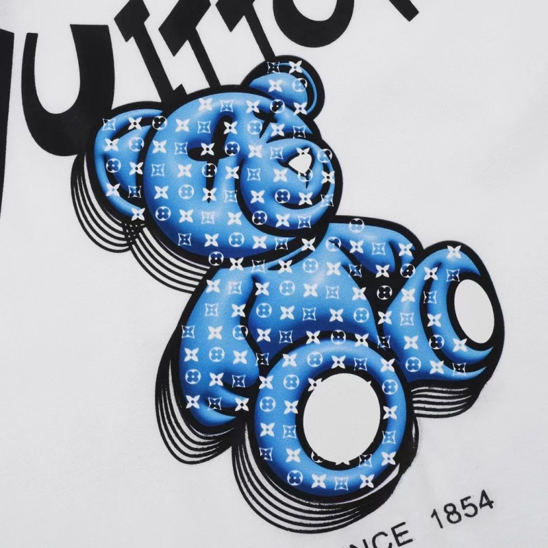 L0*is V*t0n 23SS printed bear T-shirt