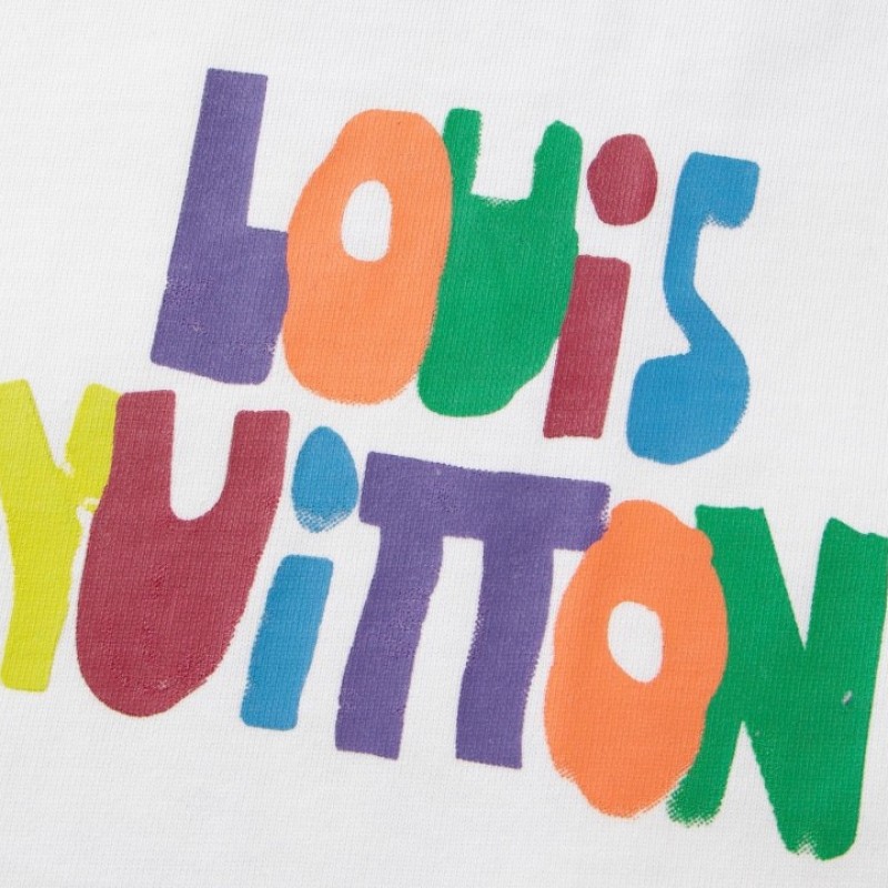 L0*is V*t0n 23ss front and back patterned t-shirt