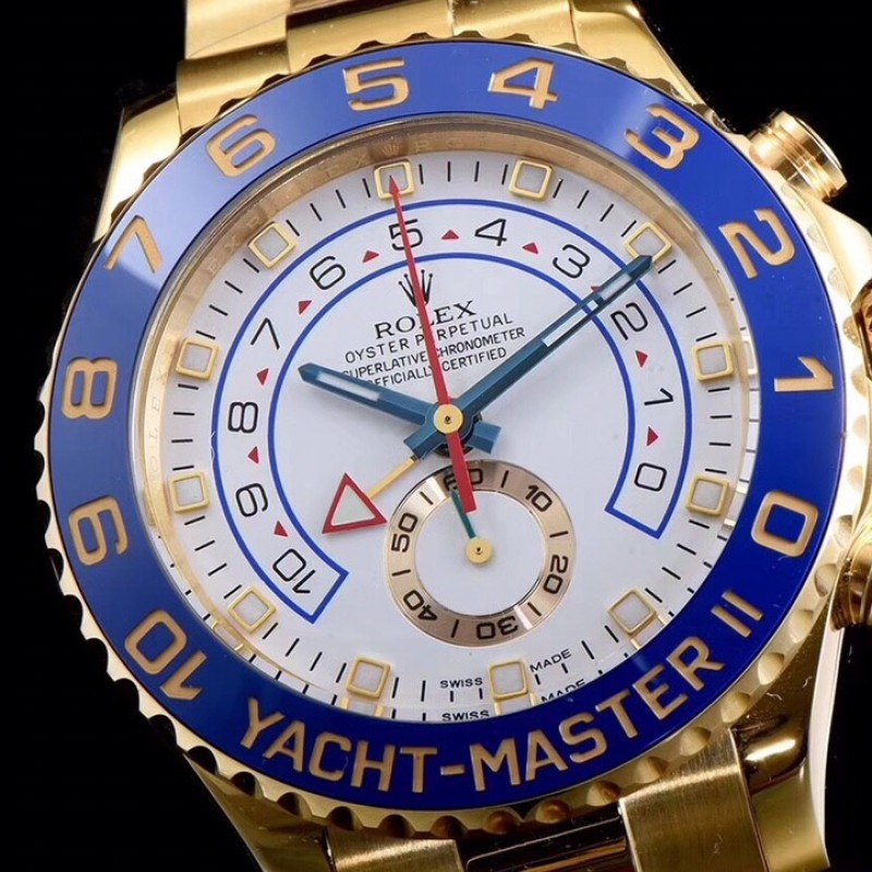 R*l*x YM2 yachts famous second generation steel band version wristwatch