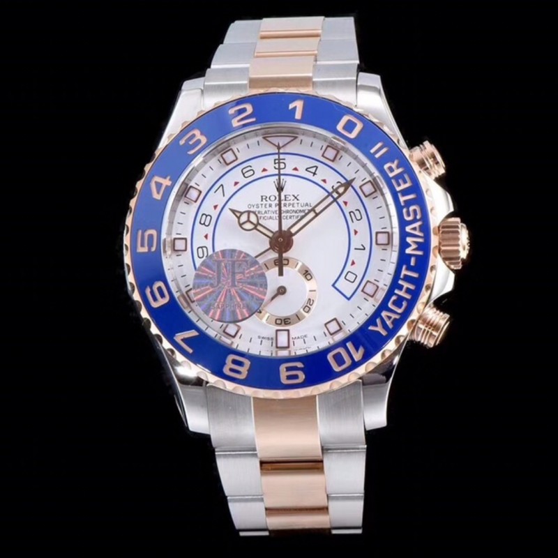 R*l*x YM2 yachts famous second generation steel band version wristwatch