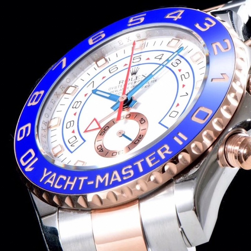 R*l*x YM2 yachts famous second generation steel band version wristwatch