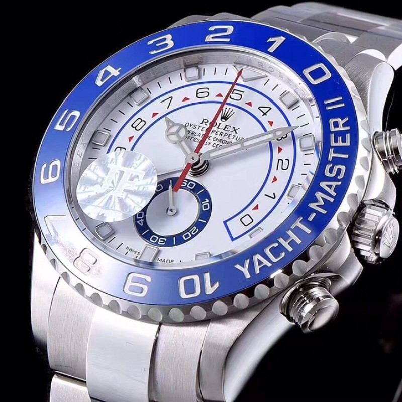 R*l*x YM2 yachts famous second generation steel band version wristwatch