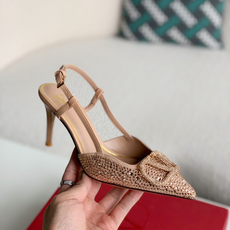 va*t*no Summer 2023 new high-heeled sandals