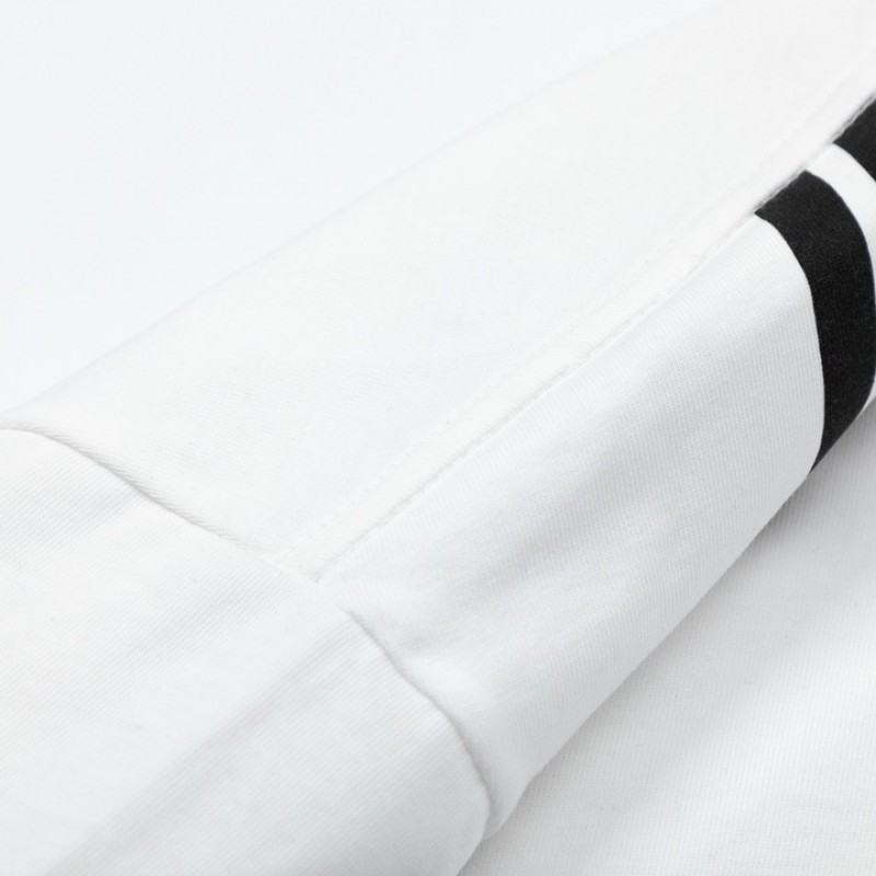 G*u*i  23SS double G vertical stripe foam printed t-shirt