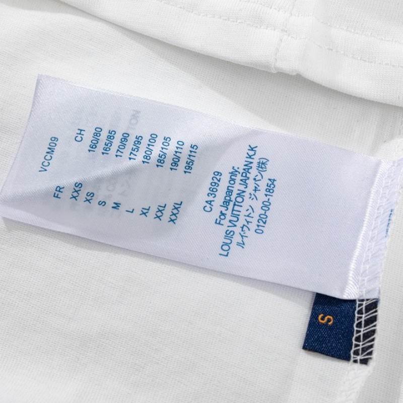 L0*is V*t0n 23ss small plane full print pattern gold classic T-shirt