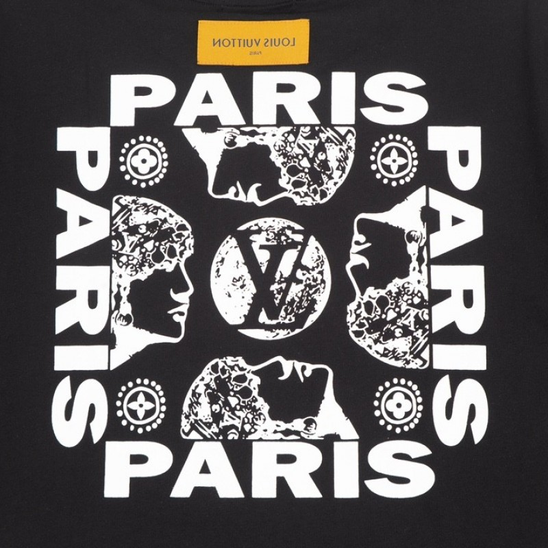 L0*is V*t0n 23ss Diablo Madonna print T-shirt