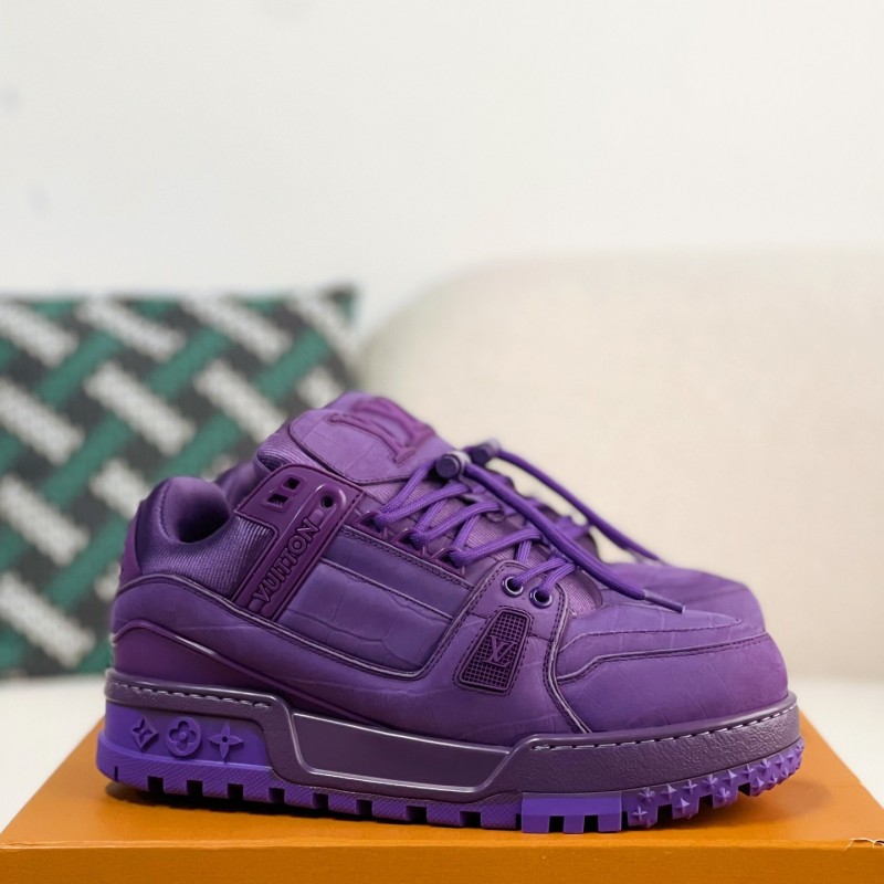 L0*is V*t0n TRAINER MAXI SNEAKERS