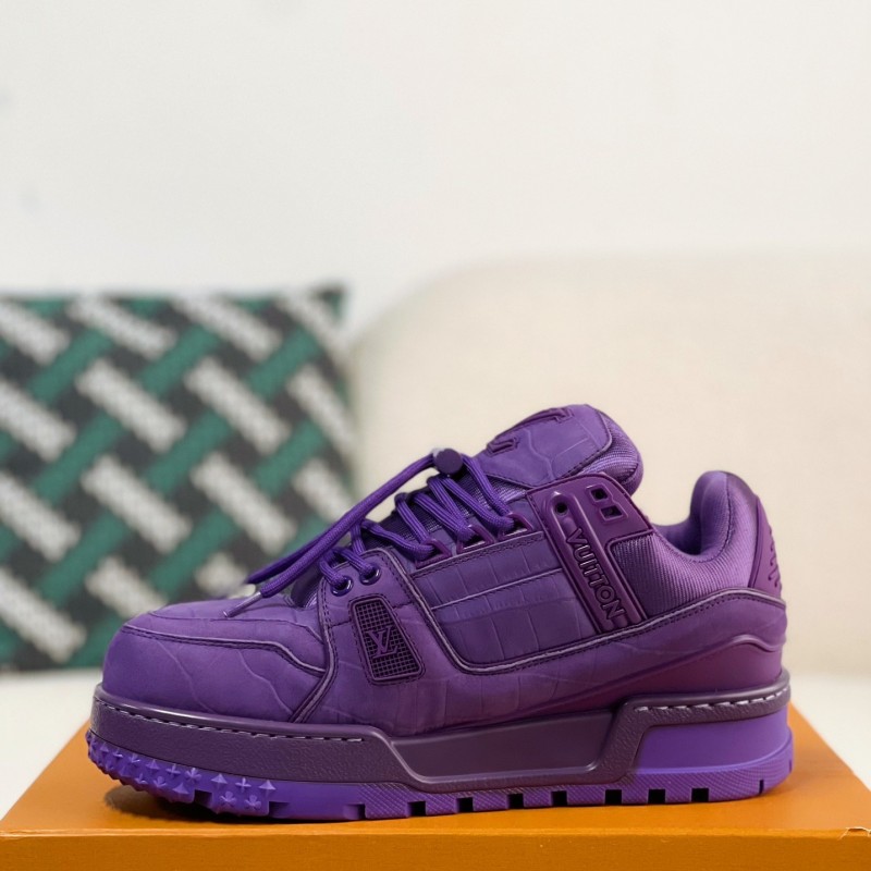 L0*is V*t0n TRAINER MAXI SNEAKERS