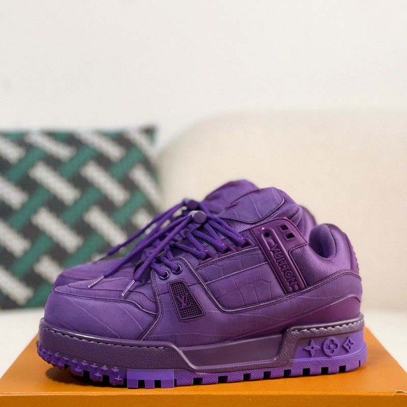 L0*is V*t0n TRAINER MAXI SNEAKERS