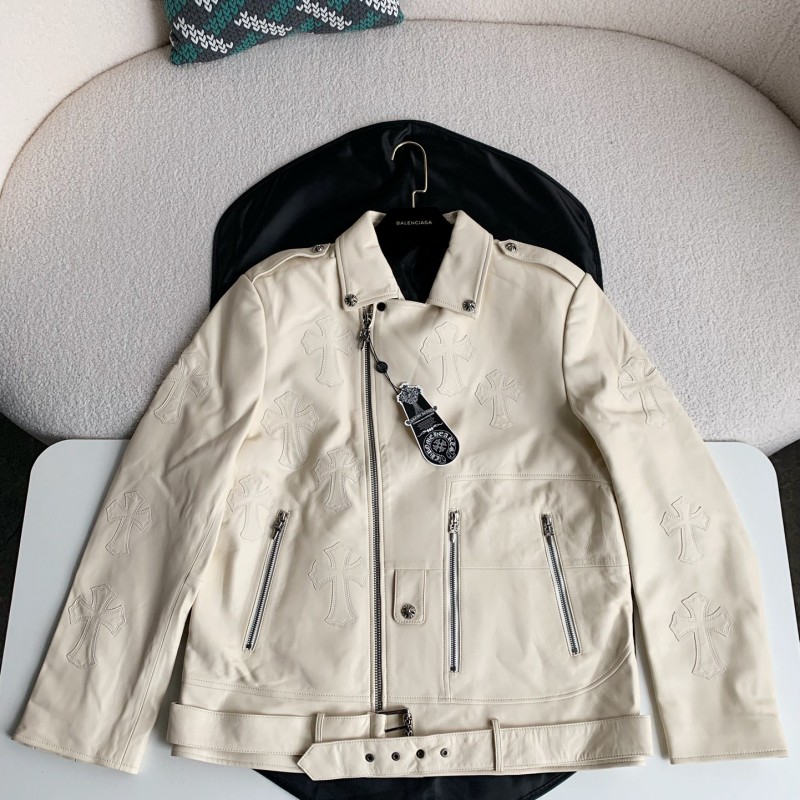 Ch**me He**ts Leather jacket