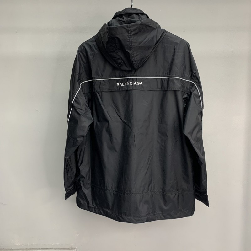 Ba*len*cia*ga BLCG reflective half zipper jacket