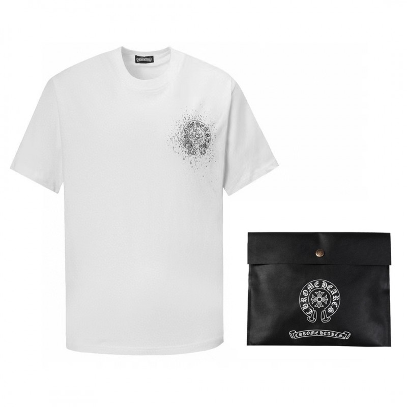 Ch**me He**ts heart splashed ink Sanskrit horseshoe t-shirtarts