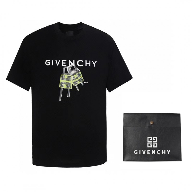 Givenchy lock-printed T-shirt