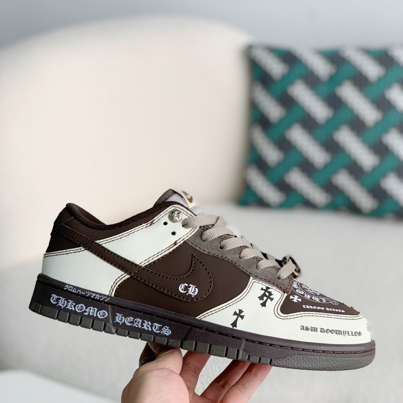 Ch**me He**ts x Nike Dunk Low Sneakers