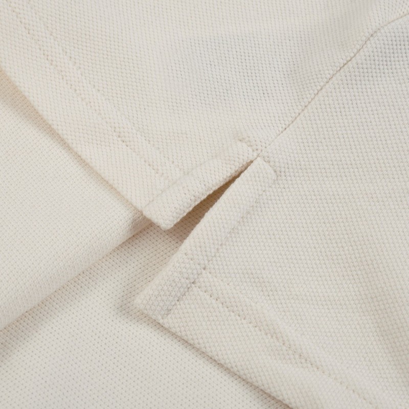 G*u*i Embroidered lapel POLO on left chest