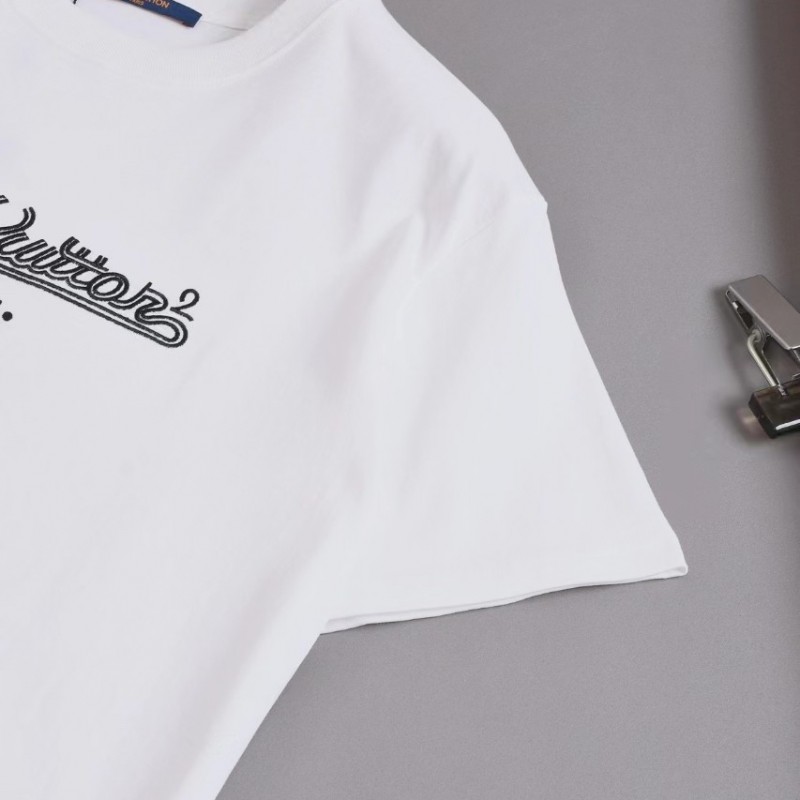 L0*is V*t0n 24ss new embroidered t-shirt for spring and summer