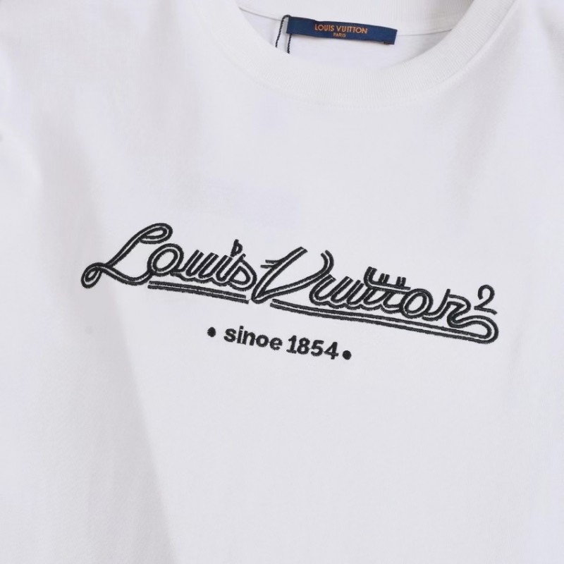 L0*is V*t0n 24ss new embroidered t-shirt for spring and summer