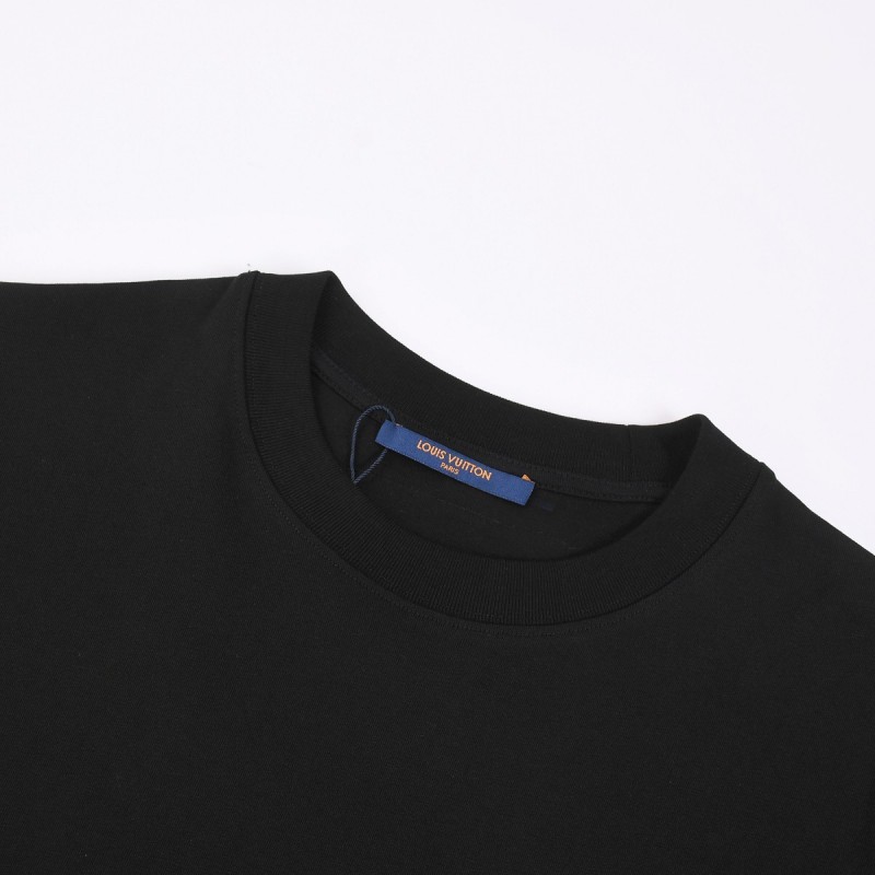 L0*is V*t0n 24ss new embroidered round neck t-shirt