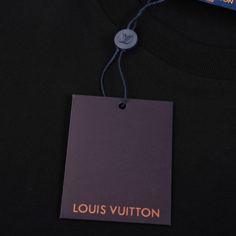 L0*is V*t0n 24ss new embroidered round neck t-shirt