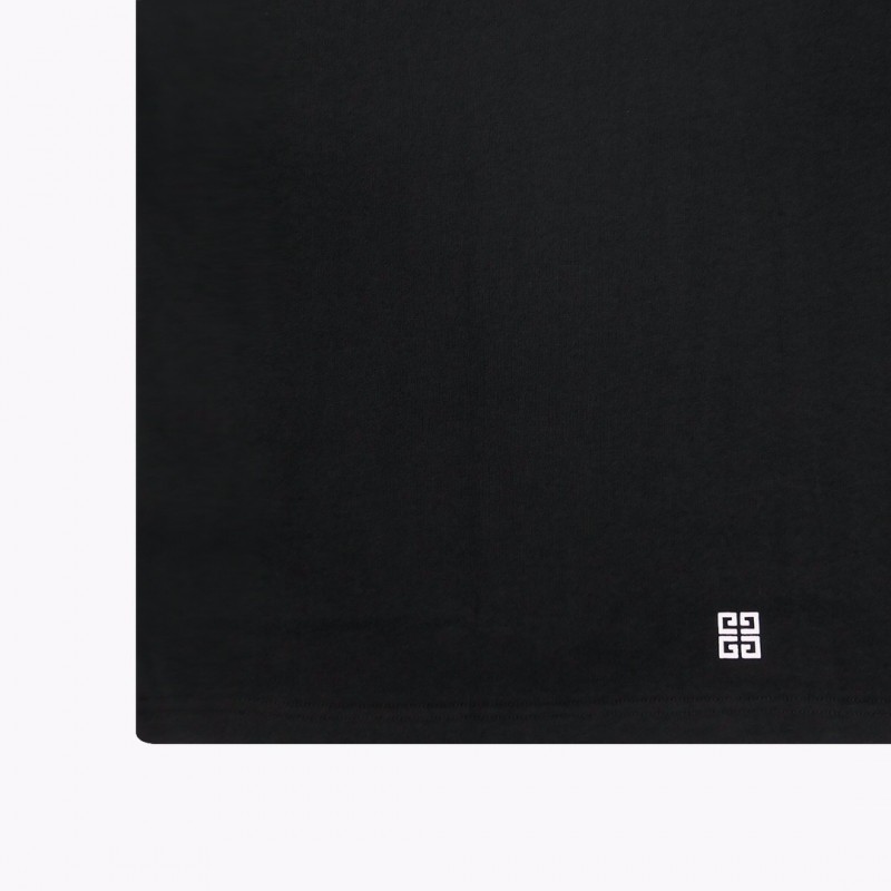 Givenchy 2024ss new summer feather print t-shirt