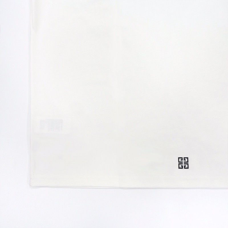Givenchy 2024ss new summer feather print t-shirt