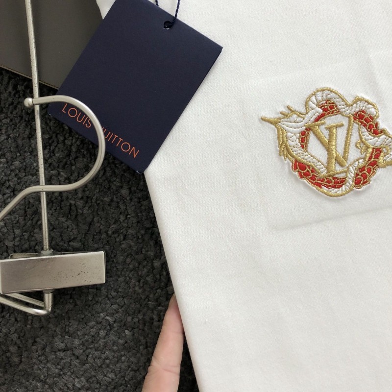 L0*is V*t0n 24ss Year of the dragon embroidered t-shirt