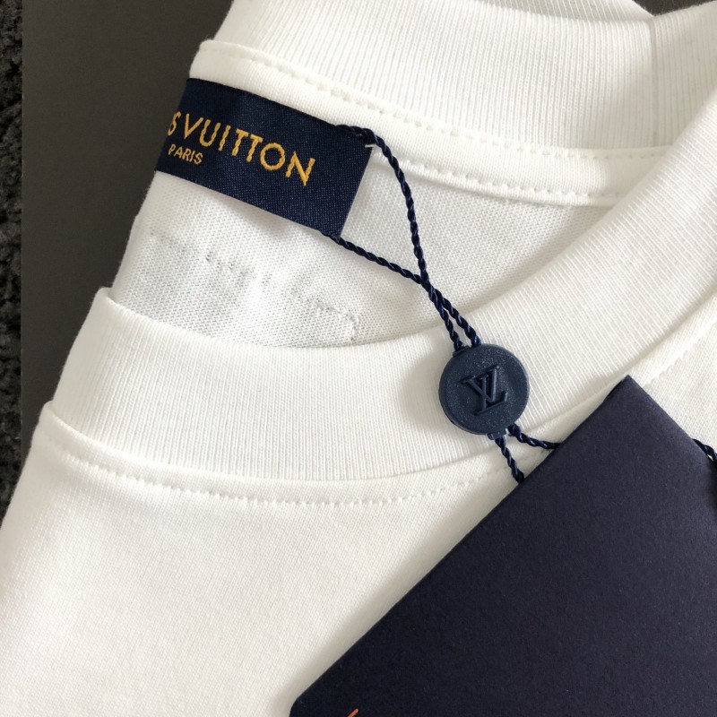 L0*is V*t0n 24ss Year of the dragon embroidered t-shirt