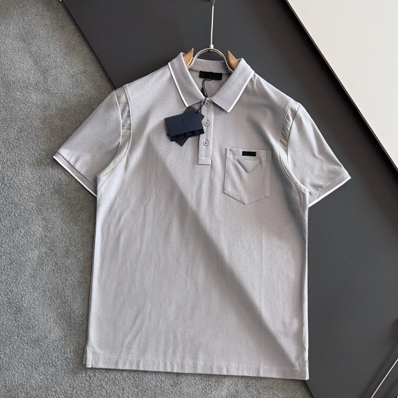 Pra*a New Men’s polo shirts for springsummer 2024