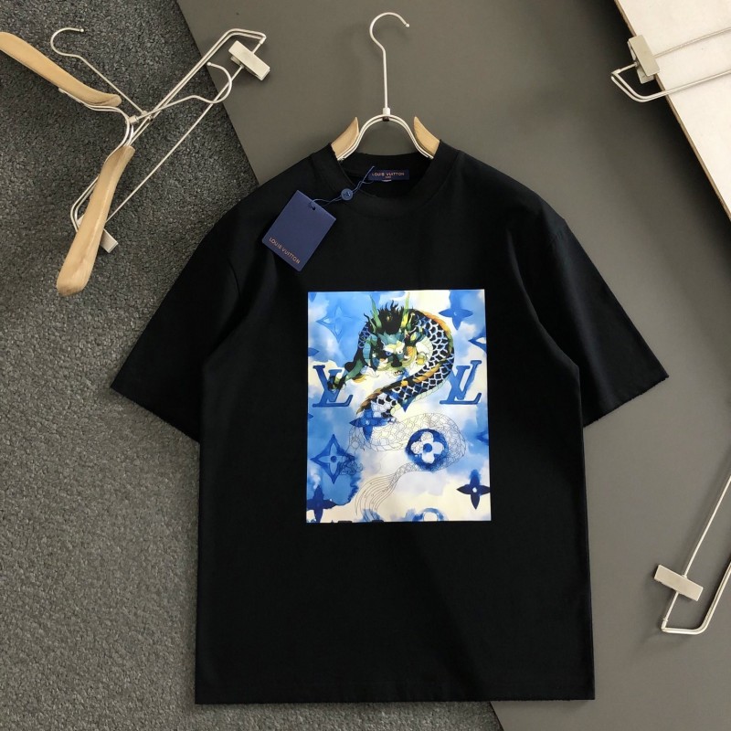 L0*is V*t0n Dragon Cloud printed T-shirt