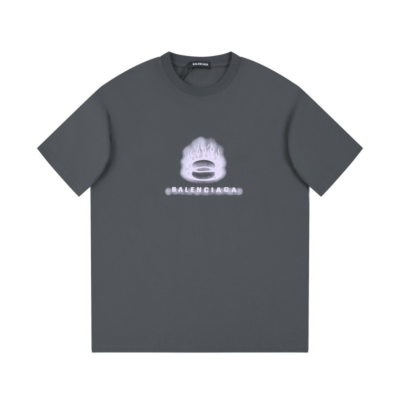 Ba*len*cia*ga 24s double B dot printing t-shirt