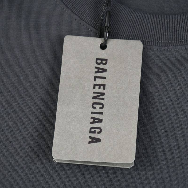 Ba*len*cia*ga 24s double B dot printing t-shirt
