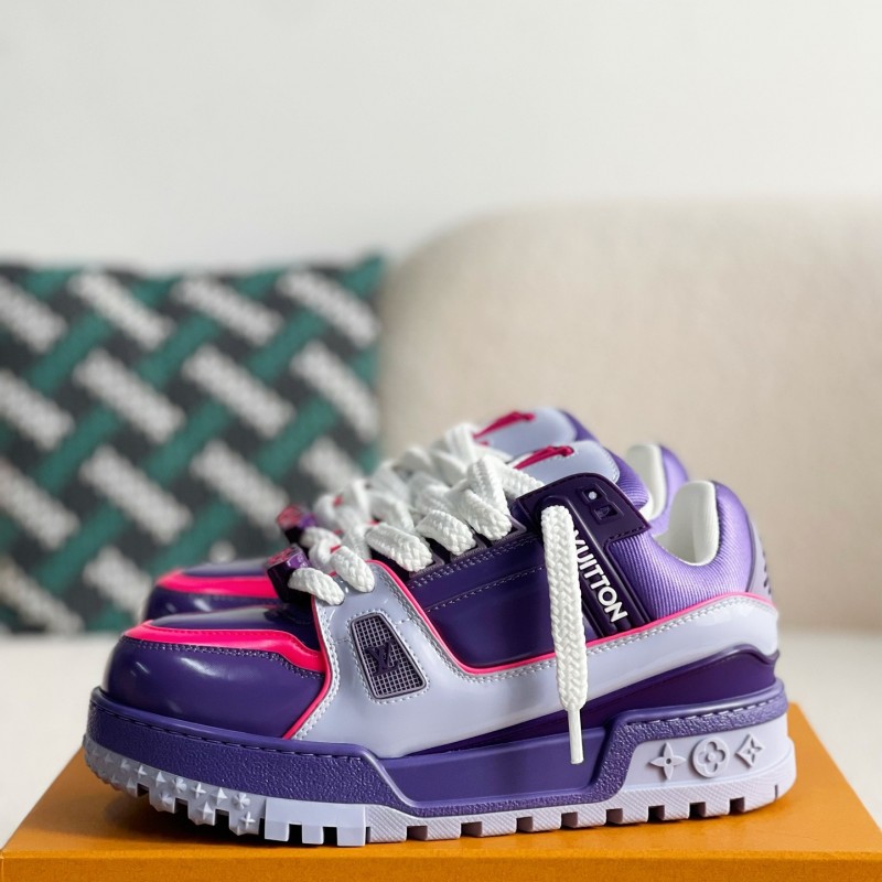 L0*is V*t0n TRAINER MAXI SNEAKERS