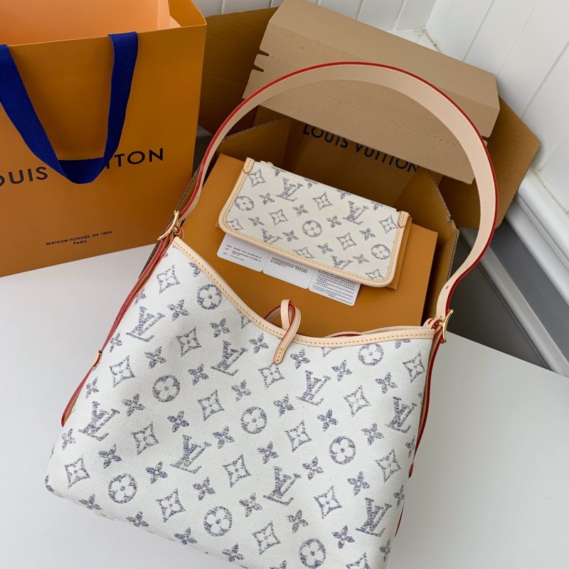 L0*is V*t0n Carryall small handbag M24707  Size：29*24*12cm