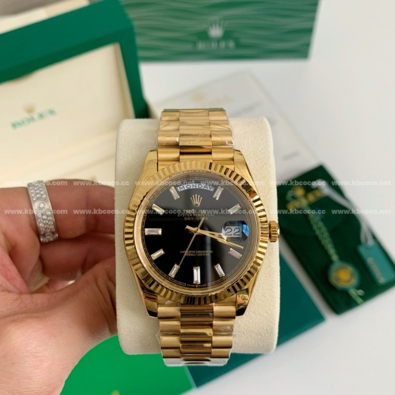 R*l*x Week calendar series Men’s wristwatches 41mm