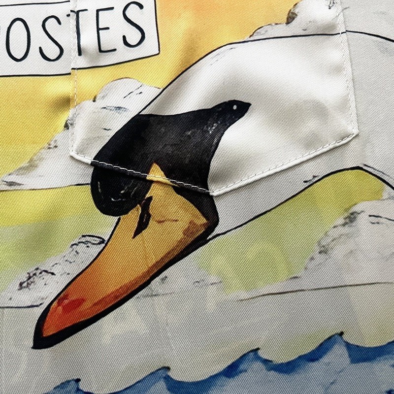 Casablanca Swan long sleeve shirt