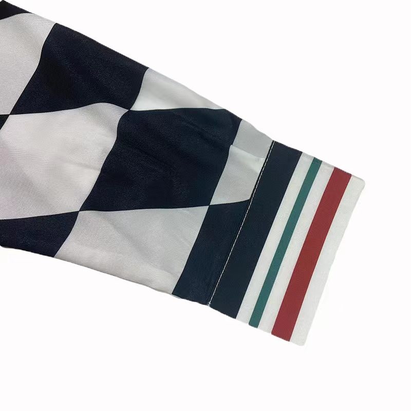 Casablanca Checkerboard shirt with long sleeves
