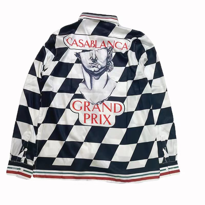 Casablanca Checkerboard shirt with long sleeves