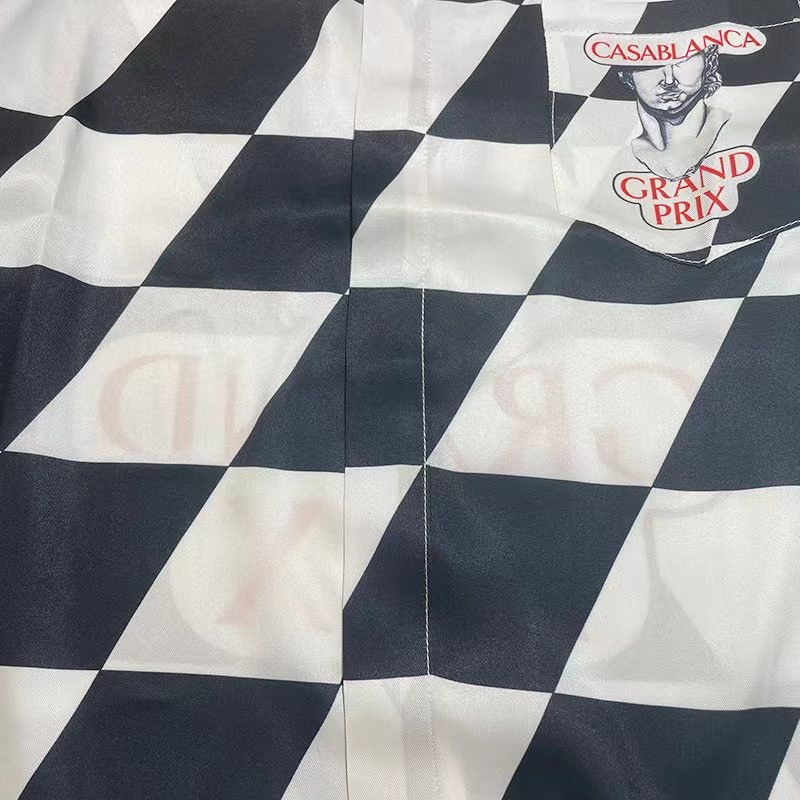 Casablanca Checkerboard shirt with long sleeves