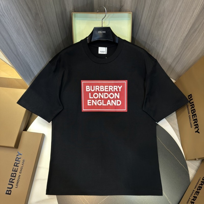 B**rry 2024ss latest, logo printed cotton three-dimensional loose t-shirt