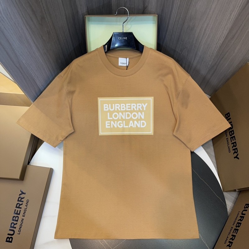 B**rry 2024ss latest, logo printed cotton three-dimensional loose t-shirt