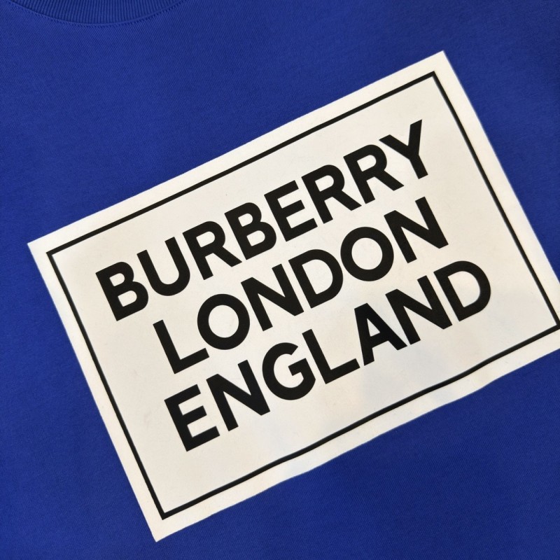 B**rry 2024ss latest, logo printed cotton three-dimensional loose t-shirt