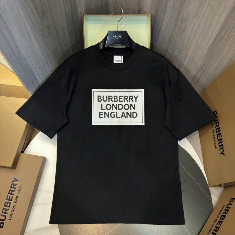 B**rry 2024ss latest, logo printed cotton three-dimensional loose t-shirt