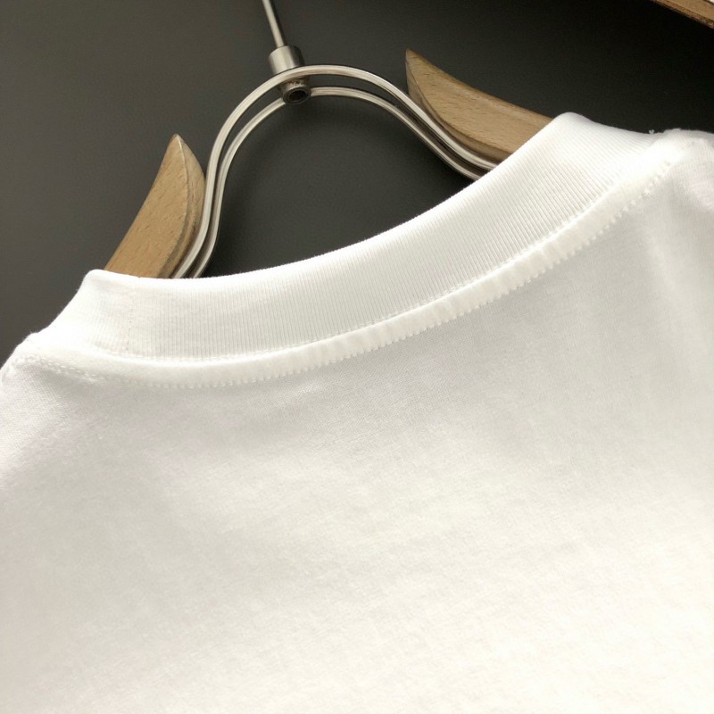 MONCLER Silver-plated with bright lettering-shirt