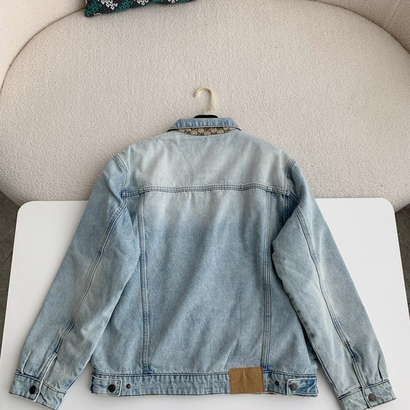 G*u*i 24 new double-sided Jean Jacket