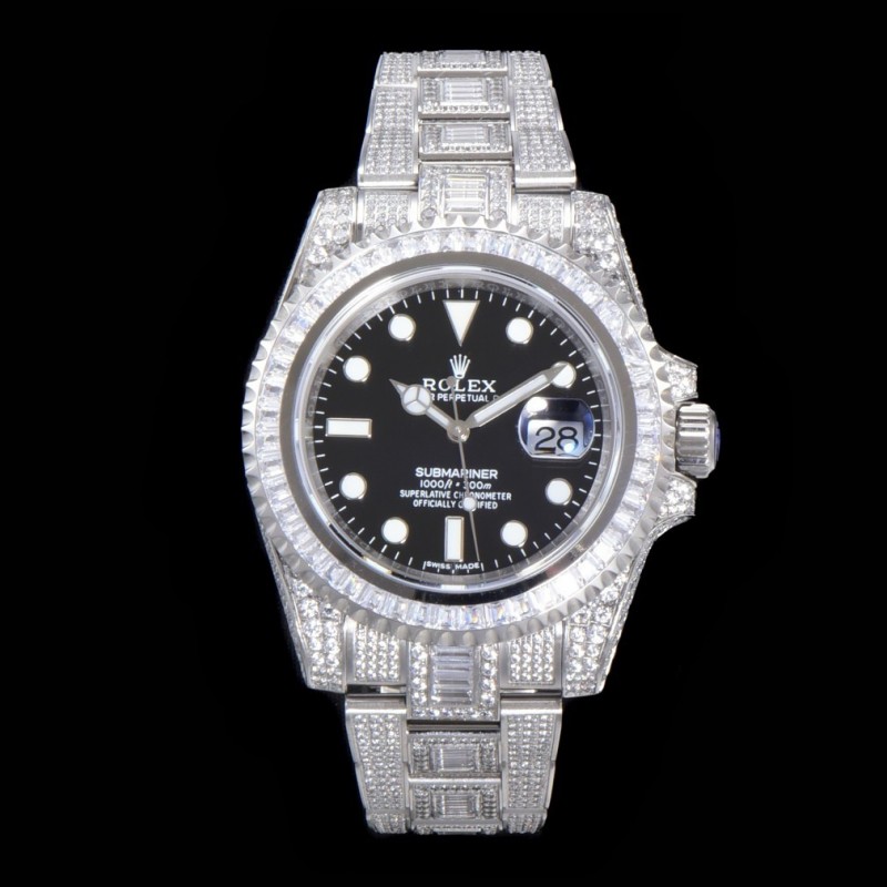 r*l*x 904 steel submariner luxury full Di*m*nd special edition