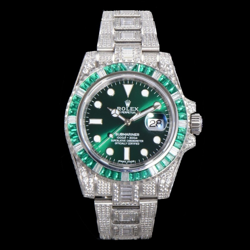 r*l*x 904 steel submariner luxury full Di*m*nd special edition