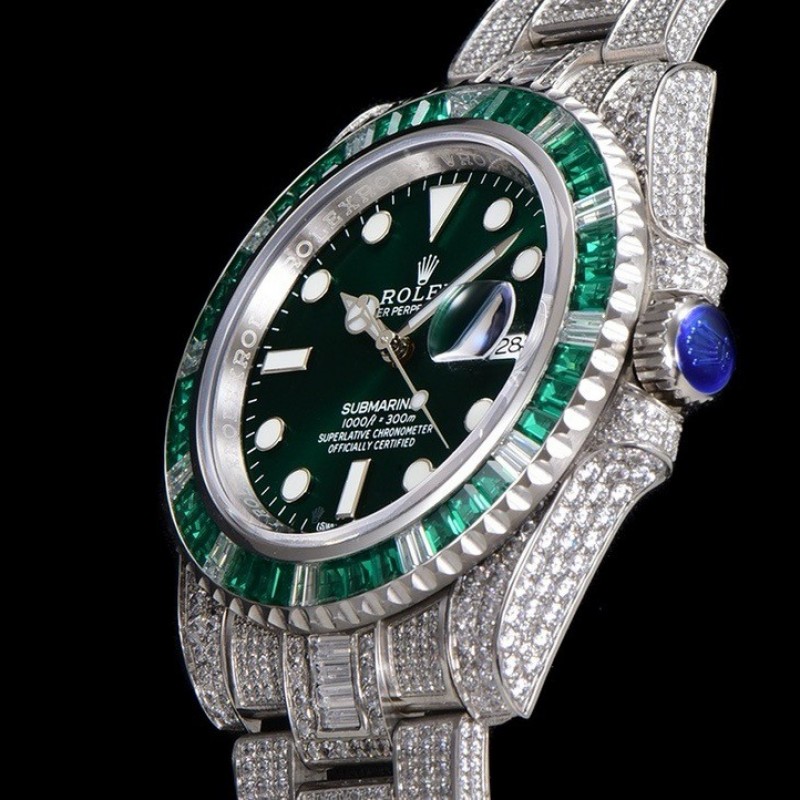 r*l*x 904 steel submariner luxury full Di*m*nd special edition
