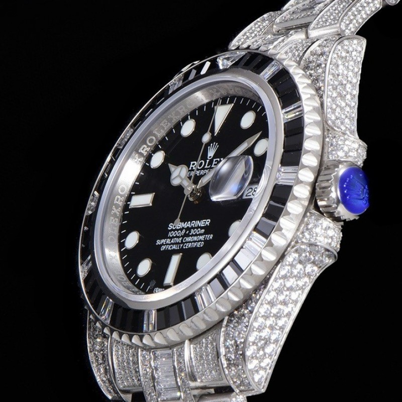 r*l*x 904 steel submariner luxury full Di*m*nd special edition
